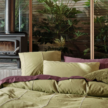 Green Jerome Cotton Percale European Pillowcase